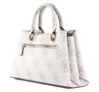 GUESS Eliette Logo Girlfriend Satchel Dove Logo