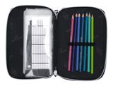 BECKMANN 3-Fold Pencil Case Magic League
