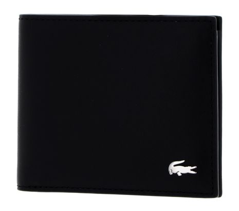 LACOSTE FG S Billfold Key Ring Box Noir KR Farine