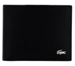 LACOSTE FG S Billfold Key Ring Box Noir KR Farine LACOSTE FG S Billfold Key Ring Box Noir KR Farine