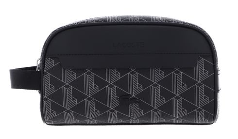 LACOSTE The Blend Toilet Kit Monogram Noir Gris