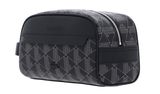 LACOSTE The Blend Toilet Kit Monogram Noir Gris