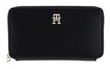 TOMMY HILFIGER Iconic Tommy Large Zip Around Wallet Black