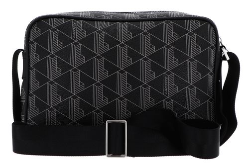 【LACOSTE】The Blend Small Size Reporter Bag_NH3650L (GRAY) Amazon.com | Lacoste Men's The Blend Clipped Monogram