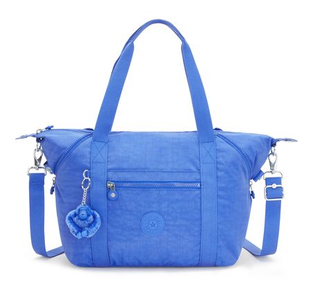 kipling Basic Eyes Wide Open Art Tote Havana Blue