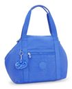 kipling Basic Eyes Wide Open Art Tote Havana Blue