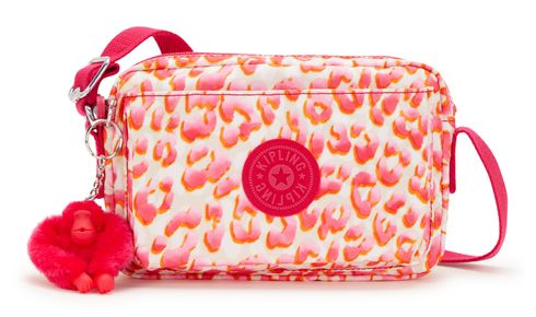 kipling Basic Print Abanu Crossbody M Latin Cheetah