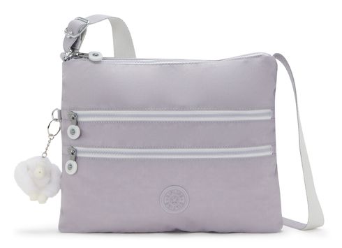 kipling Basic Eyes Wide Open Alvar Medium Shoulderbag Tender Grey