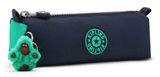 kipling Back To School Freedom Medium Pencase Blue Green Bl