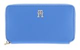 TOMMY HILFIGER Iconic Tommy Large Zip Around Wallet Blue Spell