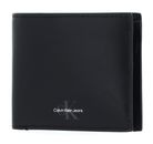 Calvin Klein CKJ Monogram Soft Bifold With Coin Black