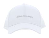 Calvin Klein Institutional Cap White / Silver Logo