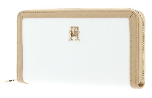 TOMMY HILFIGER TH Essential Sporty Large Zip Around Wallet Neutral Mix