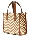GUESS Silvana Two Compartment Mini Tote Cognac GUESS Silvana Two Compartment Mini Tote Cognac