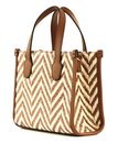 GUESS Silvana Two Compartment Mini Tote Cognac GUESS Silvana Two Compartment Mini Tote Cognac