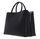 Calvin Klein Business Tote Bag Saffiano L Ck Black / Sand Pebble