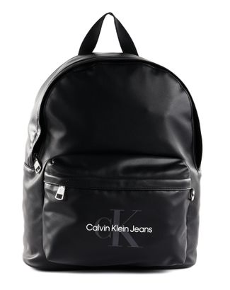 Calvin Klein CKJ Monogram Soft Campus Backpack 40 Black