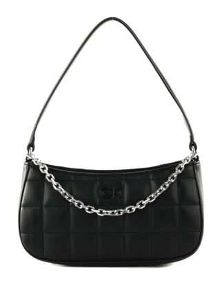 Calvin Klein CK Square Quilt Chain Elongated Bag CK Black | Buy 