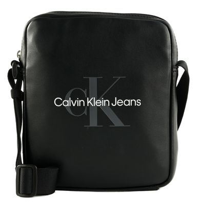 Calvin Klein CKJ Monogram Soft Reporter 18 S Black