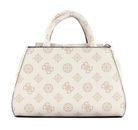 GUESS Nelka Mini Satchel Cream Logo GUESS Nelka Mini Satchel Cream Logo