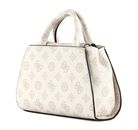 GUESS Nelka Mini Satchel Cream Logo GUESS Nelka Mini Satchel Cream Logo