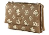 GUESS Deesa Logo Convertible Xbody Flap Taupe Logo GUESS Deesa Logo Convertible Xbody Flap Taupe Logo