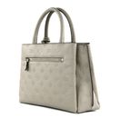 GUESS Jena Elite Luxury Satchel Taupe Logo GUESS Jena Elite Luxury Satchel Taupe Logo