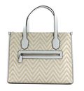 GUESS Silvana Two Compartment Tote White GUESS Silvana Two Compartment Tote White