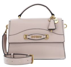 Guess■ EMERA レタリング ロゴ サチェルバック Light beige GUESS shoulder bag Emera Girlfriend Satchel Light Beige