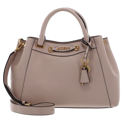 GUESS Emera Girlfriend Satchel Light Beige