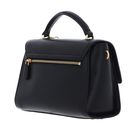 GUESS Emera Top Handle Flap Bag Black GUESS Emera Top Handle Flap Bag Black