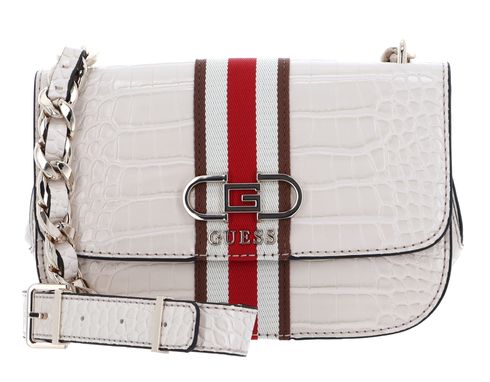 GUESS Nelka Crossbody Flap Stone