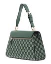 GUESS Hallie Top Handle Flap Green Logo