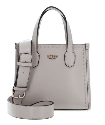 GUESS Silvana 2 Compartment Mini Tote XS Taupe