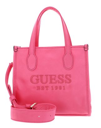 GUESS Silvana 2 Compartment Mini Tote XS Pink