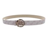 GUESS Emera Logo Adjustable Pant Belt W85 Blush Logo - kürzbar GUESS Emera Logo Adjustable Pant Belt W85 Blush Logo - kürzbar