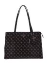 GUESS Power Play Tech Tote Mocha Logo GUESS Power Play Tech Tote Mocha Logo