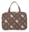 GUESS Travel Case Brown Multi GUESS Travel Case Brown Multi