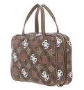 GUESS Travel Case Brown Multi GUESS Travel Case Brown Multi