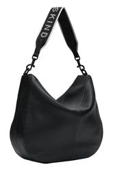 Sac à Épaule LIEBESKIND BERLIN Alessa 3 Pebble Hobo - Cuir Sandy - Taille L - Neuf Avec Étiquettes