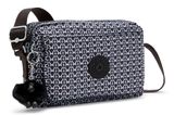 kipling Basic Print Abanu Crossbody M Signature Print