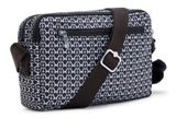 kipling Basic Print Abanu Crossbody M Signature Print