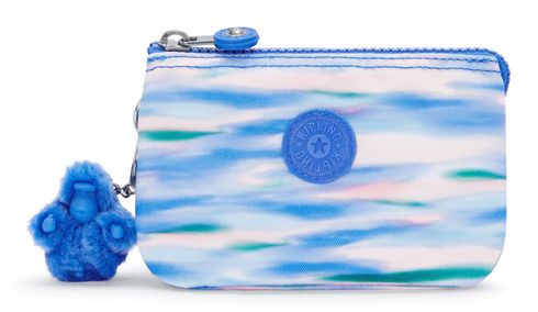 kipling Basic Print Creativity Purse S Diluted Blue