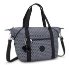 kipling Basic Print Art Medium Tote Signature Print kipling Basic Print Art Medium Tote Signature Print