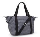 kipling Basic Print Art Medium Tote Signature Print kipling Basic Print Art Medium Tote Signature Print