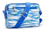 kipling Basic Print Abanu Crossbody M Diluted Blue