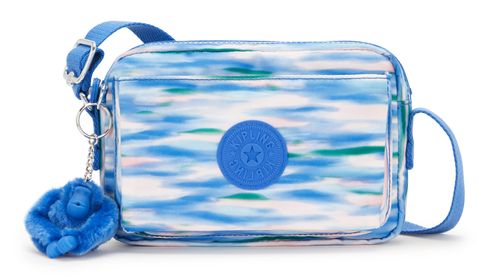 kipling Basic Print Abanu Crossbody S Diluted Blue