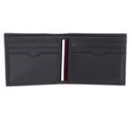 TOMMY HILFIGER TH Central - Essentials Mini CC Wallet Dark Grey TOMMY HILFIGER TH Central - Essentials Mini CC Wallet Dark Grey
