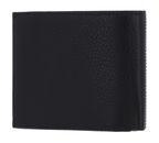 TOMMY HILFIGER TH Premium Leather CC and Coin Wallet Black TOMMY HILFIGER TH Premium Leather CC and Coin Wallet Black