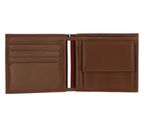 TOMMY HILFIGER TH Premium Leather CC and Coin Wallet Warm Cognac TOMMY HILFIGER TH Premium Leather CC and Coin Wallet Warm Cognac